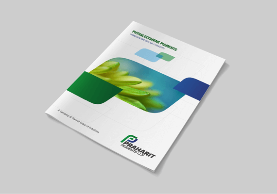 chemicals pigment catalogue design agency