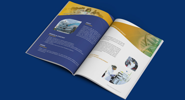 pharma healthcare brochure design