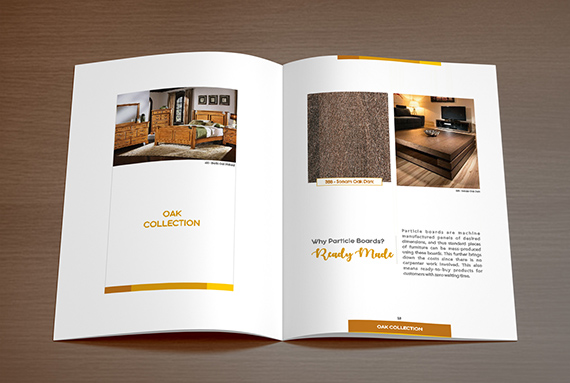 textile furniture catalogue design print